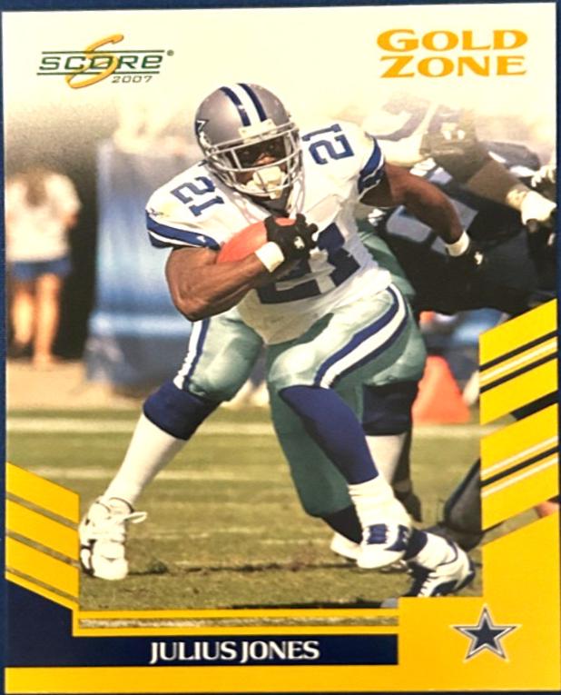 Julius Jones [Gold Zone] #2