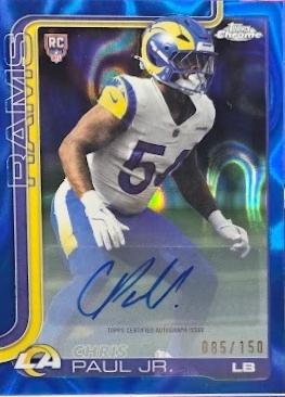 Chris Paul Jr. [Blue Lava Refractor] #RRA-CPJ