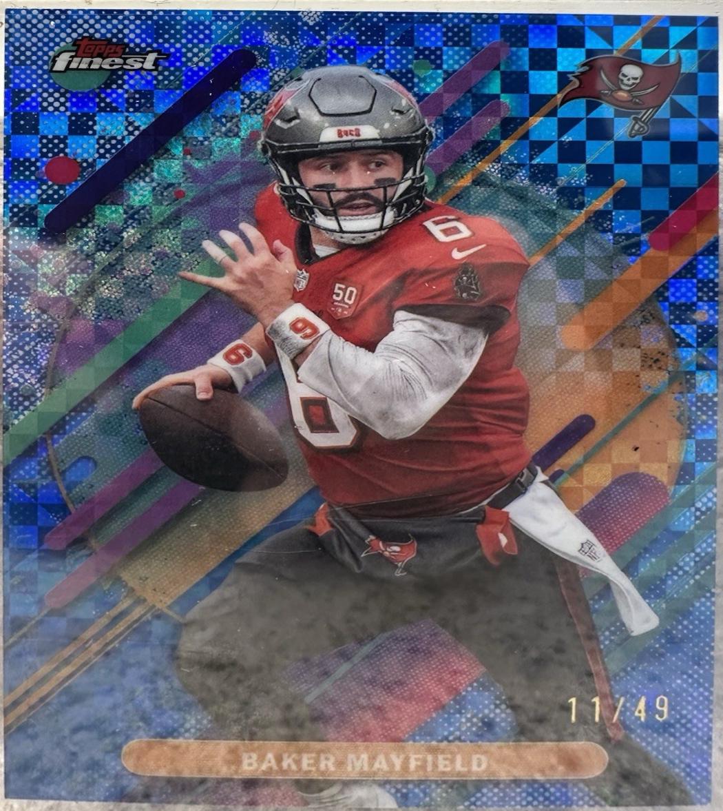 Baker Mayfield [Blue X-Fractor] #249