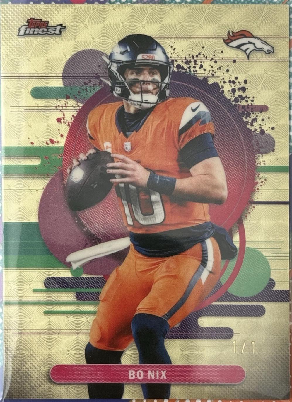 Bo Nix [SuperFractor] #130
