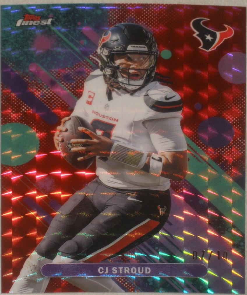 CJ Stroud [Red Geometric] #56