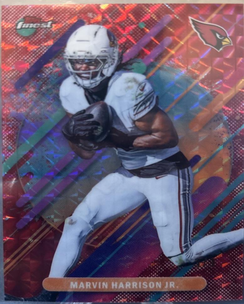 Marvin Harrison Jr. [Red Geometric] #261