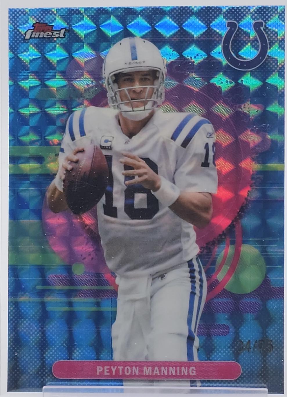Peyton Manning [Blue Geometric] #198
