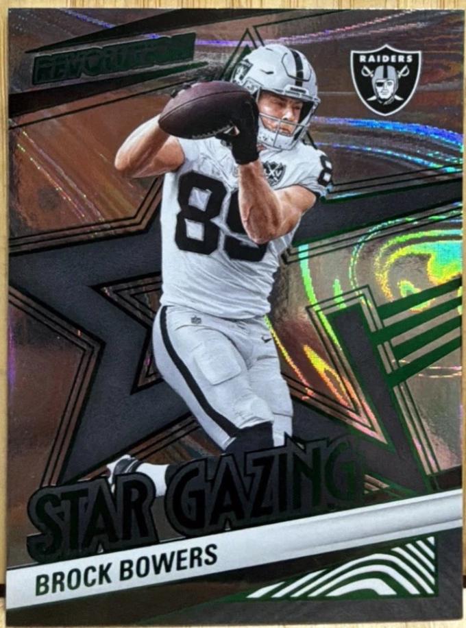 Brock Bowers [Green Swirl] #15
