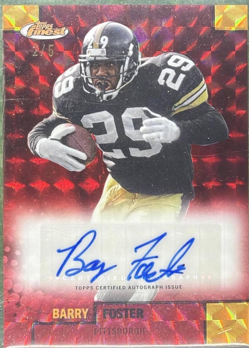 Barry Foster [Red Geometric Refractor] #FBA-BF