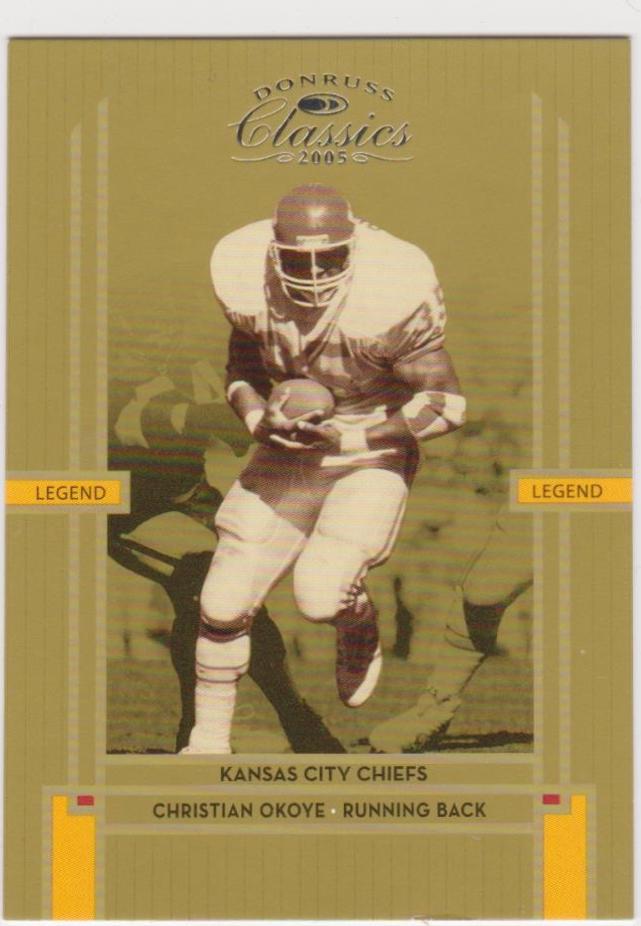 Christian Okoye [Timeless Tributes Gold] #126
