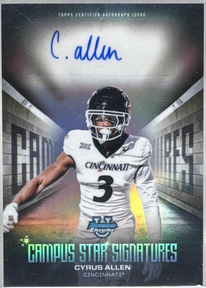 Cyrus Allen [Orange Refractor] #CSS-CA