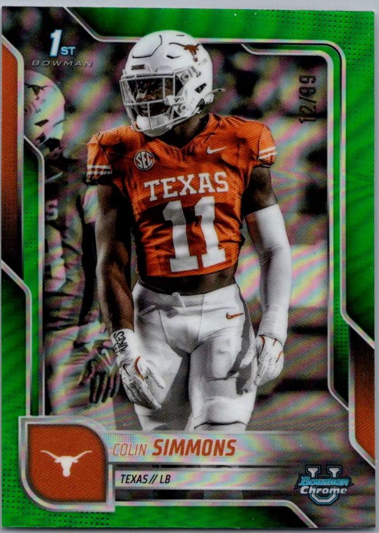 Colin Simmons [Green Refractor] #122