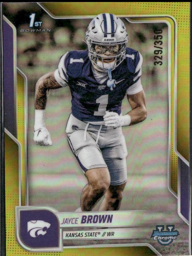 Jayce Brown [Yellow Refractor] #71