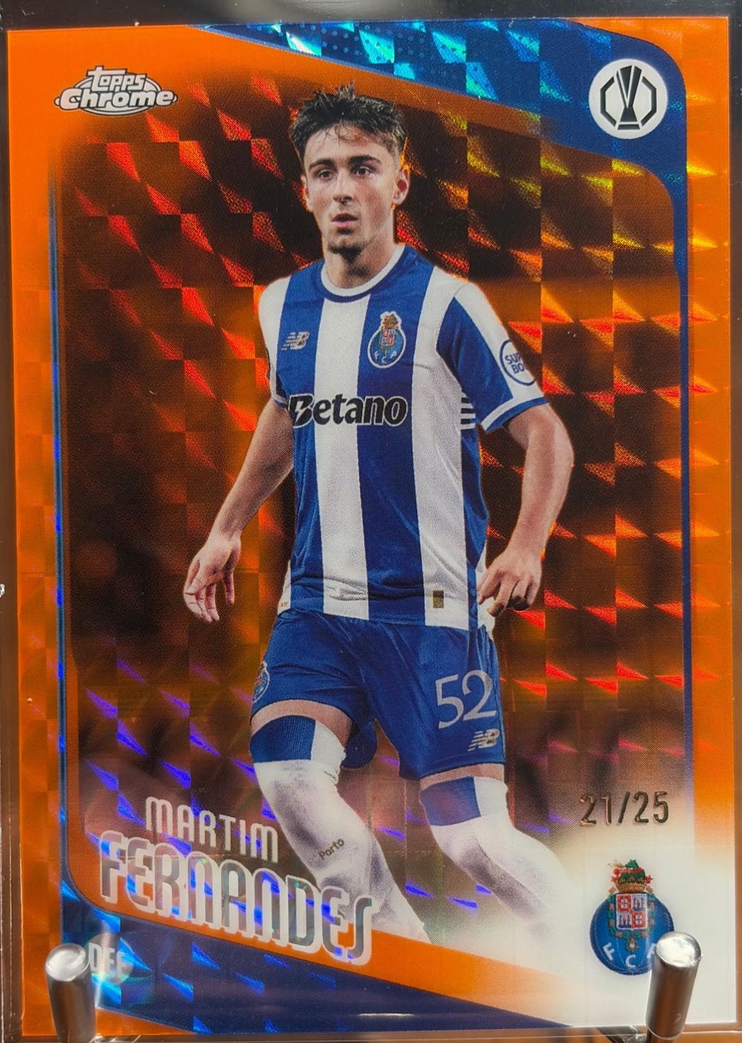 Chase Brown [Orange Refractor] #62