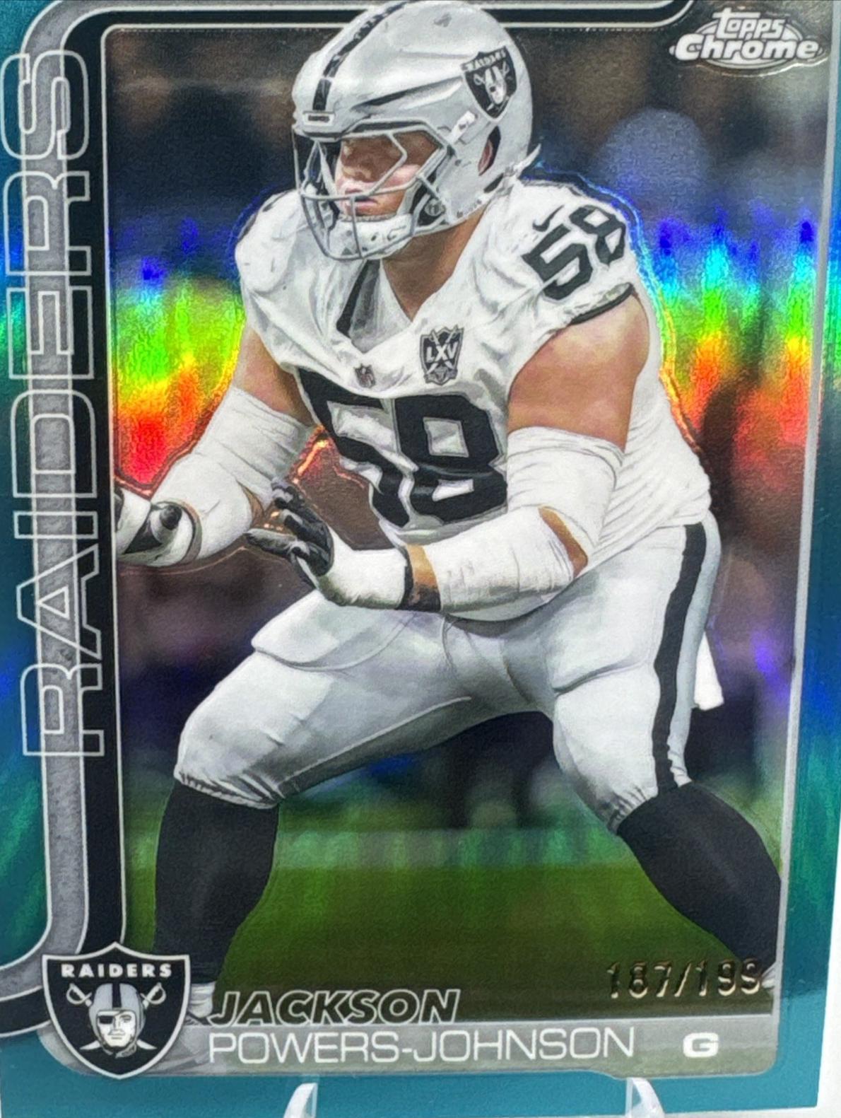 Jackson Powers-Johnson [Aqua Wave Refractor] #177