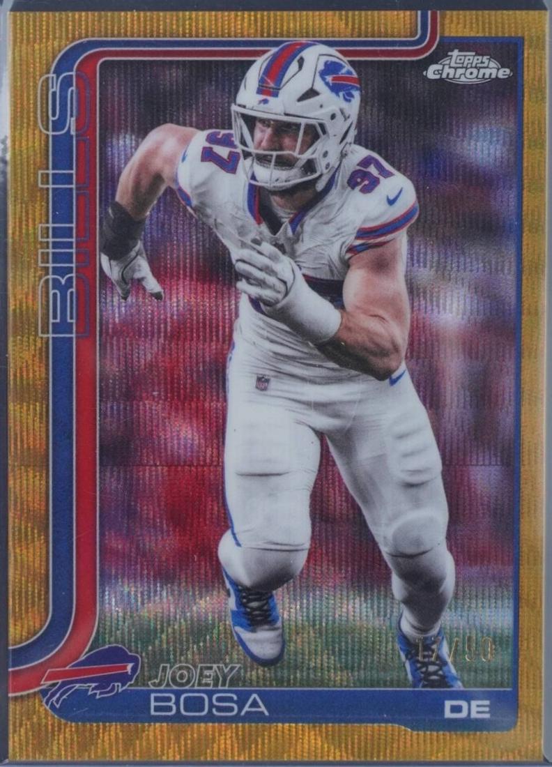 Joey Bosa [Gold Wave Refractor] #36