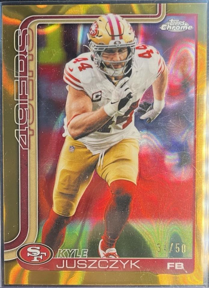 Kyle Juszczyk [Gold Lava Refractor] #270