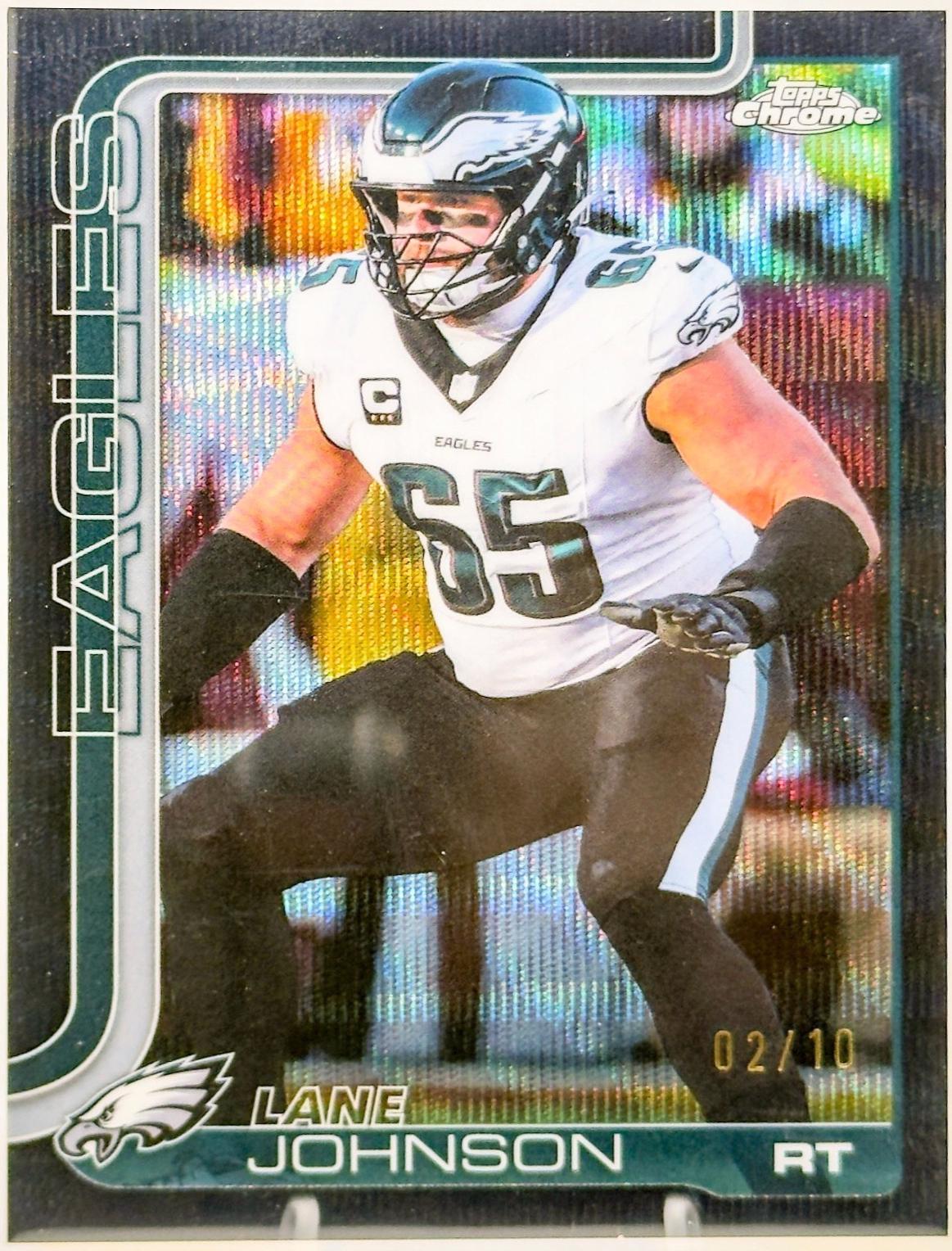 Lane Johnson [Black Wave Refractor] #246