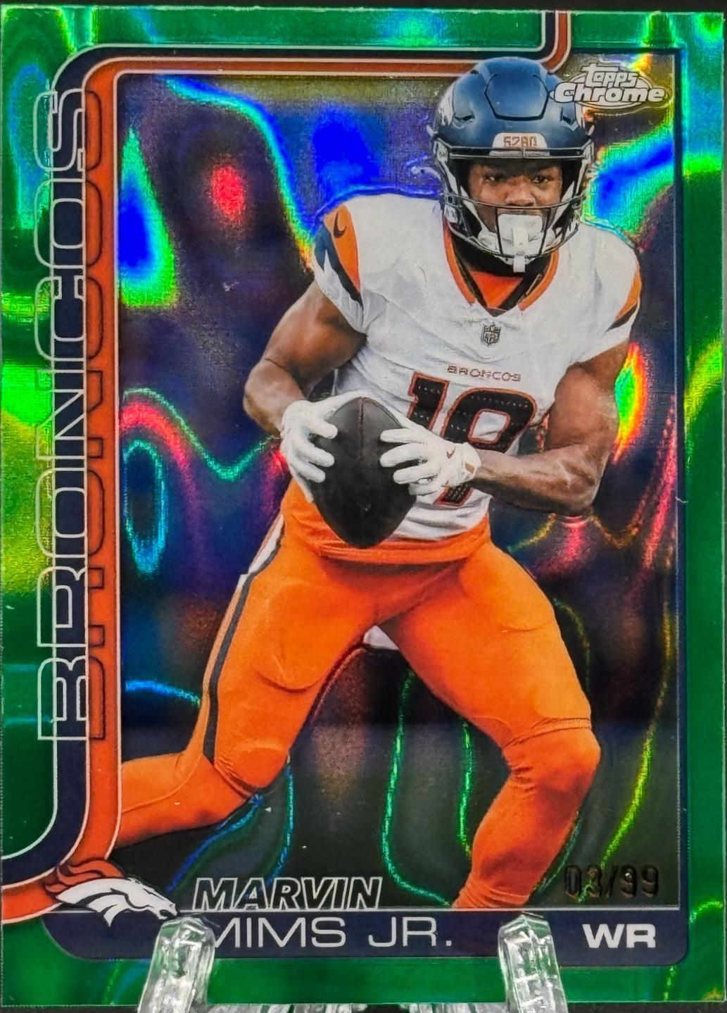 Marvin Mims Jr. [Green Lava] #87