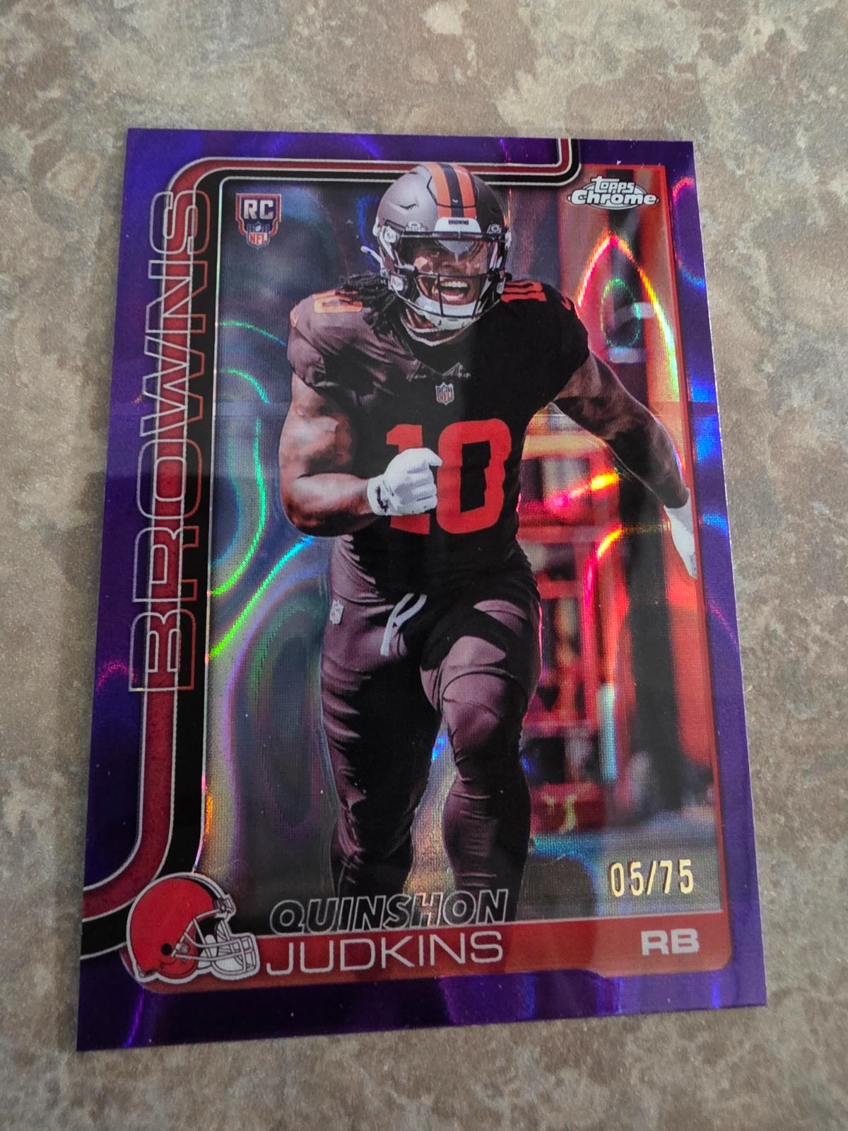 Quinshon Judkins [Purple Lava] #325