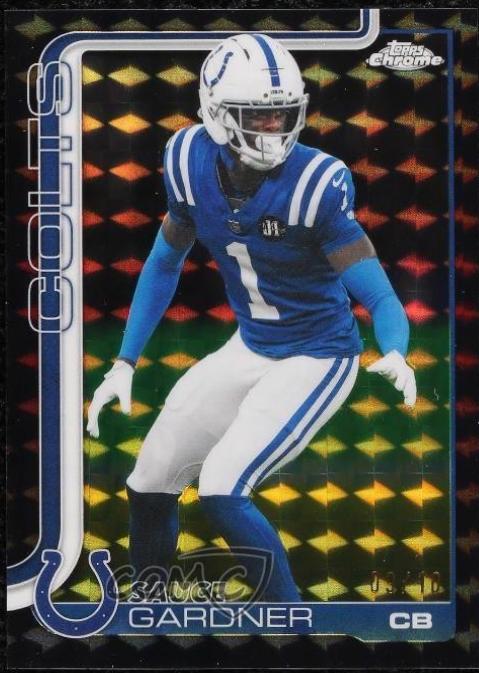Sauce Gardner [Black Geometric Refractor] #242