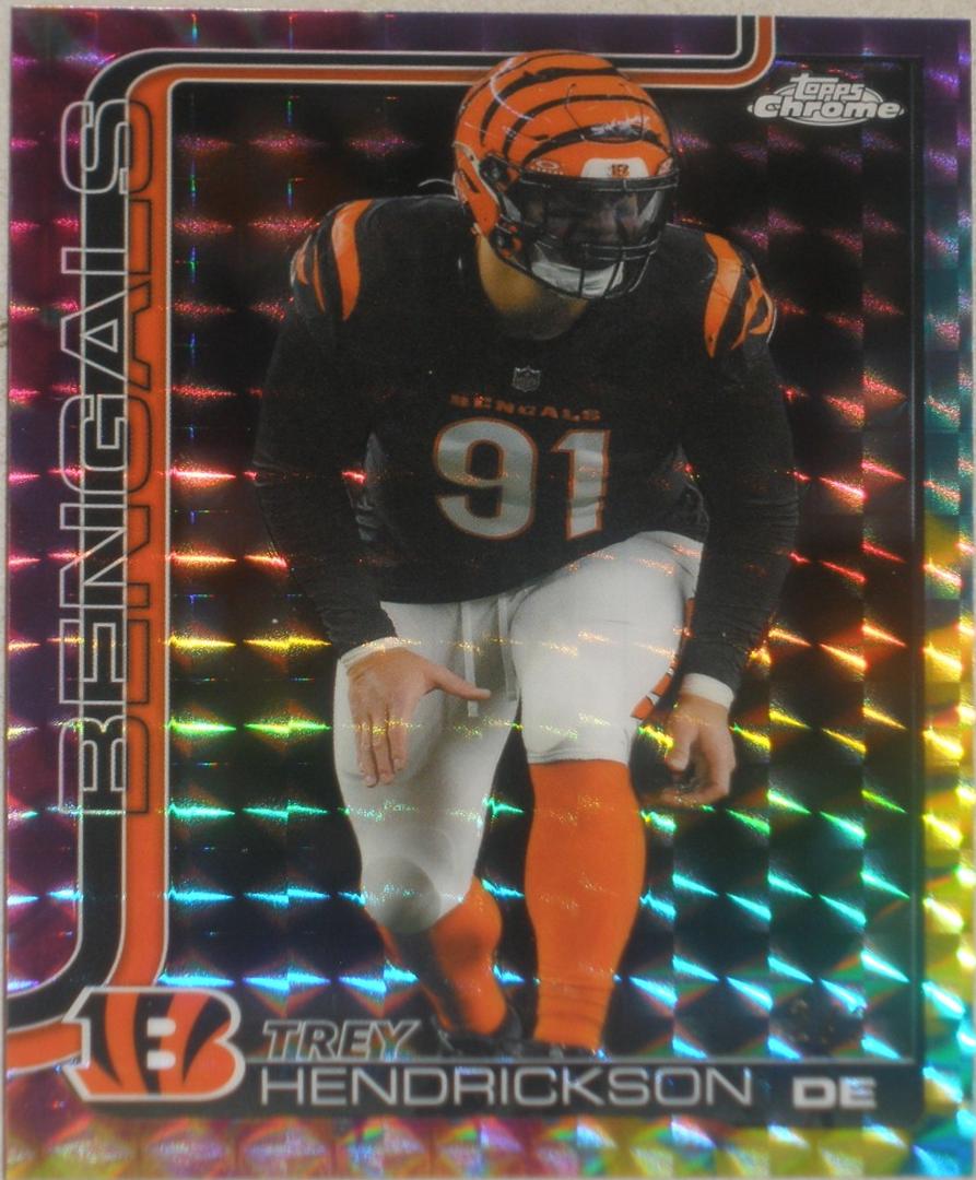 Trey Hendrickson [Tie Dye Geometric Refractor] #65