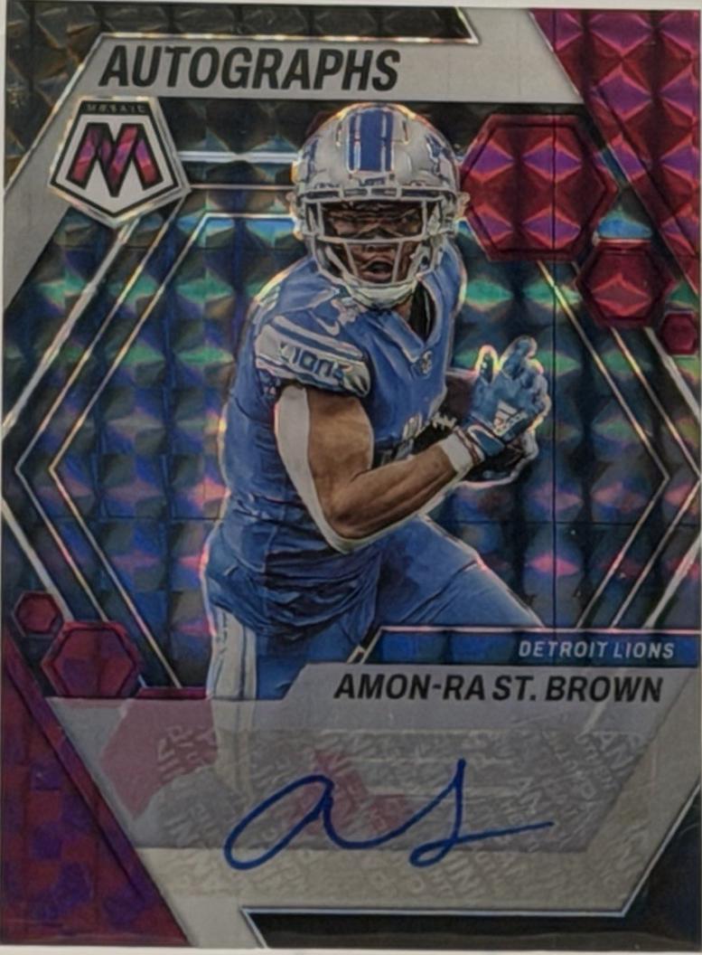 Amon-Ra St. Brown [Purple] #AH-ASB
