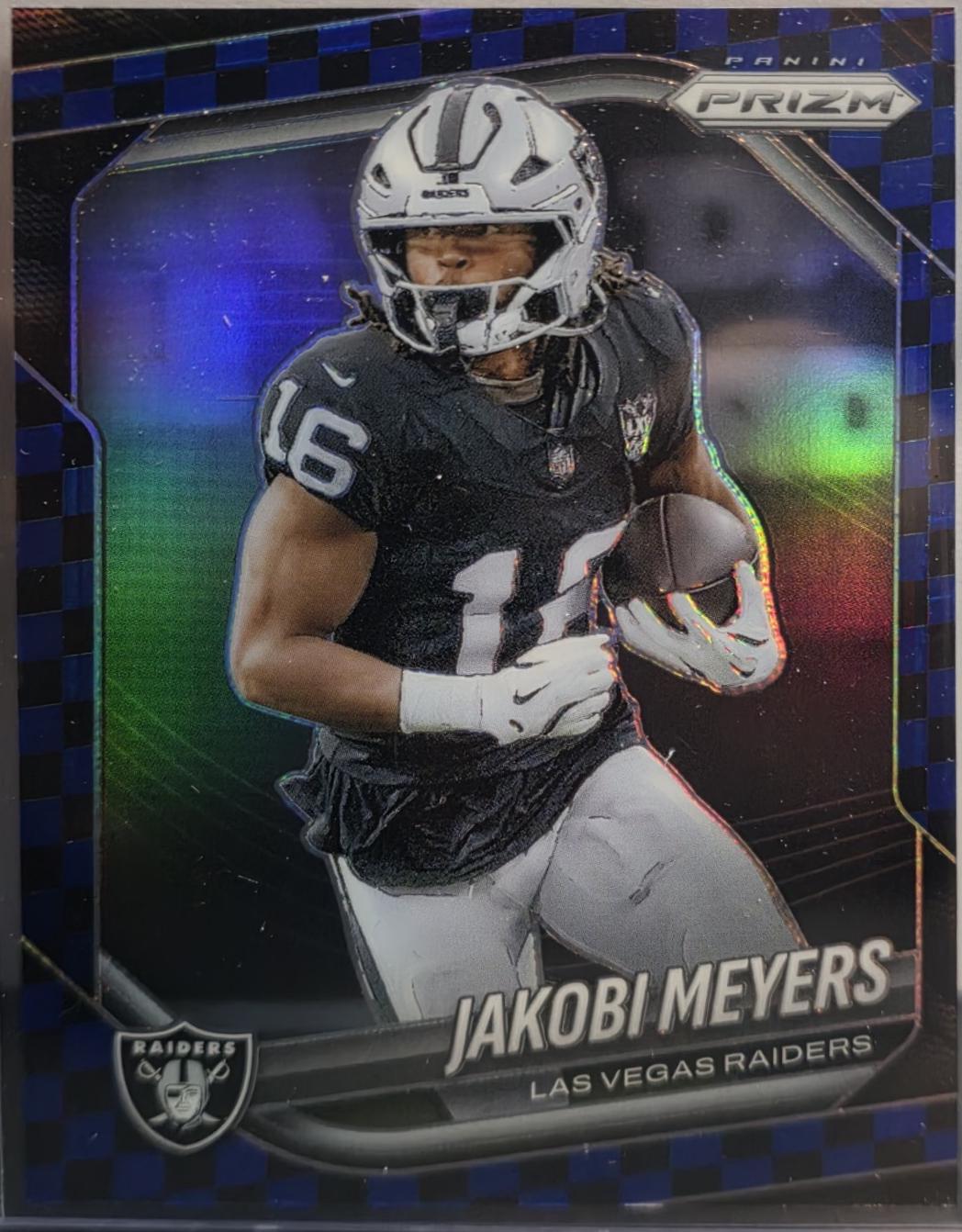 Jakobi Meyers [Black Blue Checker] #31