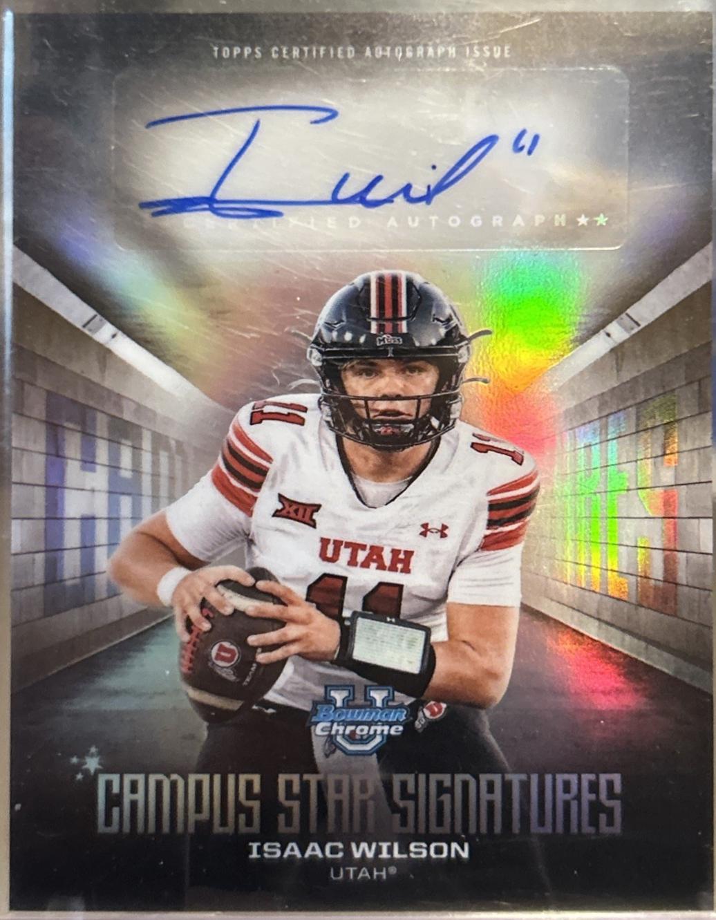 Isaac Wilson [Orange Refractor] #CSS-IW