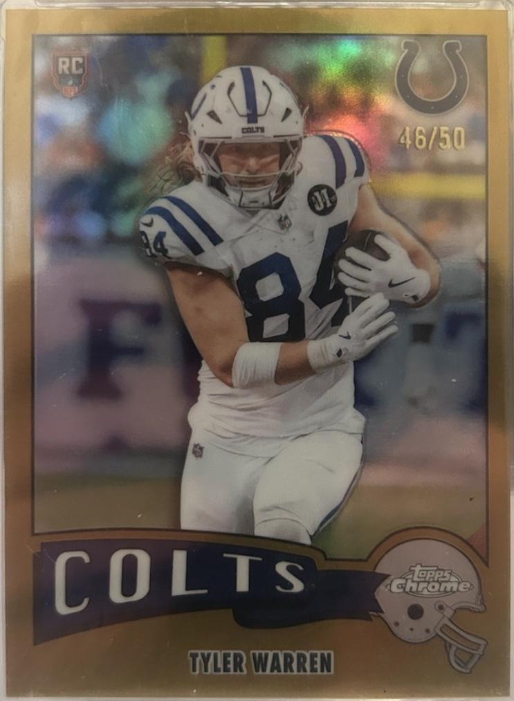 Tyler Warren [Gold Refractor] #1975-15