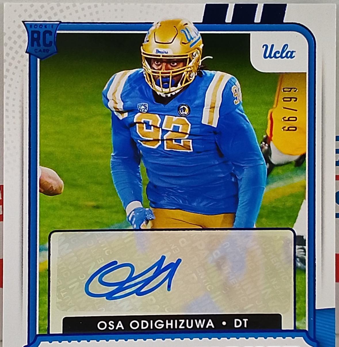 Osa Odighizuwa [Autograph Blue] #266
