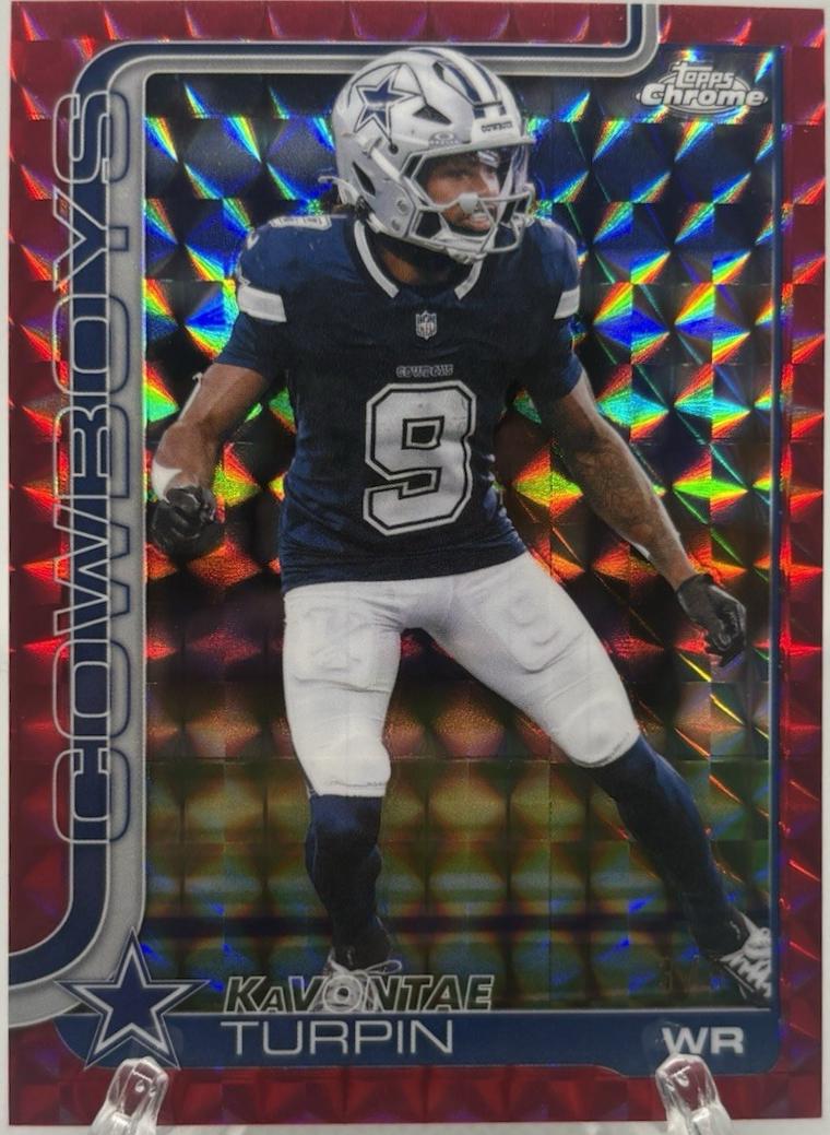 KaVontae Turpin [Red Geometric Refractor] #84