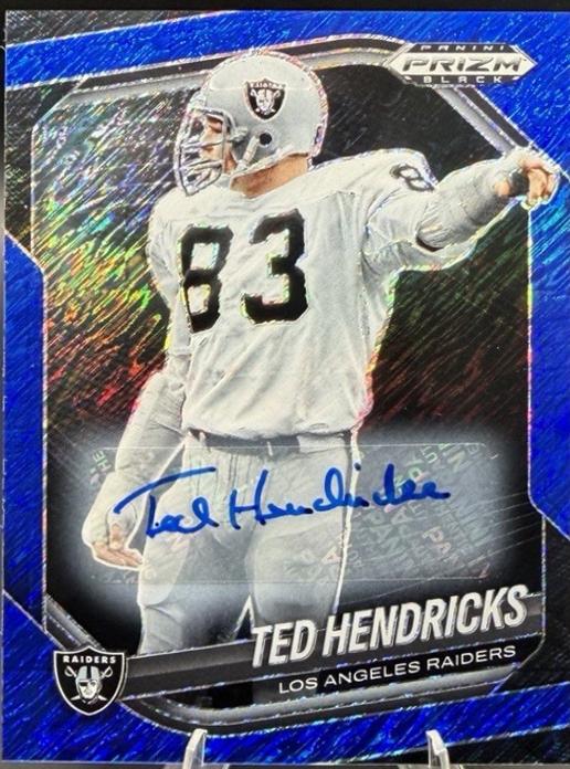 Ted Hendricks [Autograph Blue Shimmer] #113