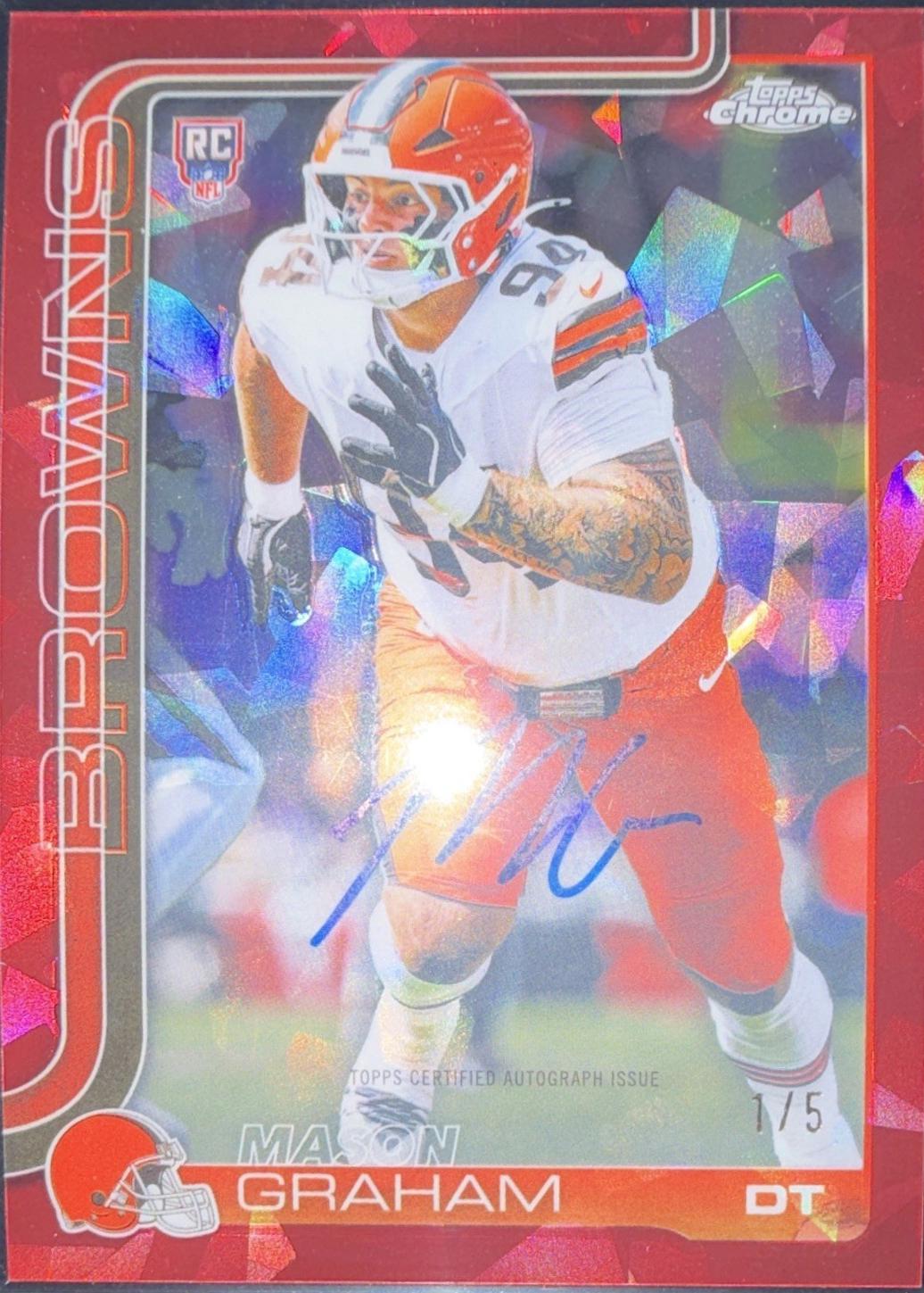 Mason Graham [Red Refractor] #RA-MGR
