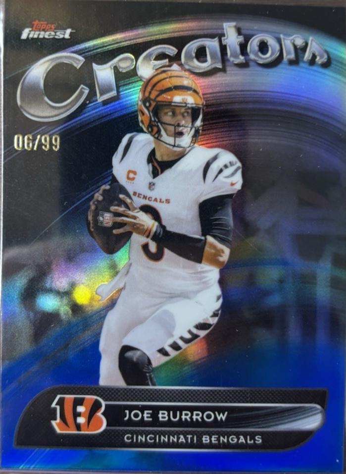 Joe Burrow [Blue Refractor] #CR-7