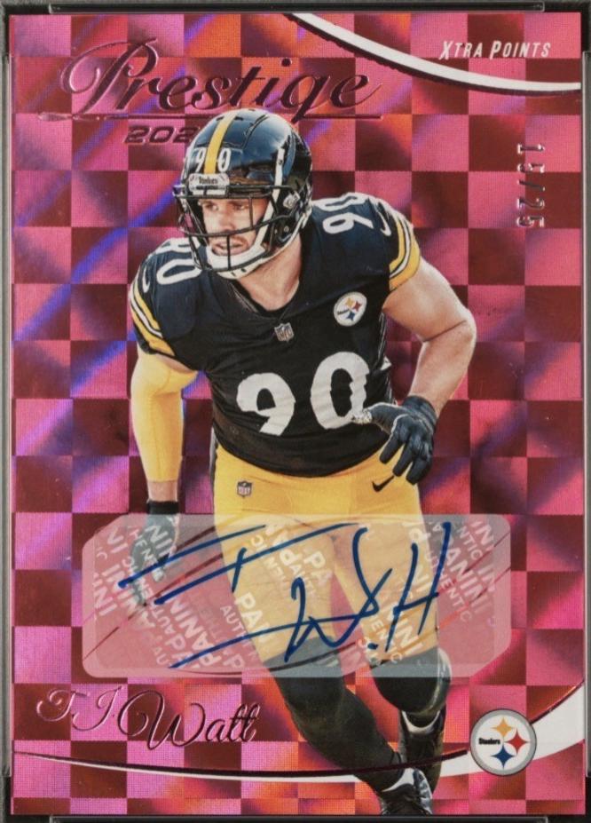T. J. Watt [Signature Premium Pink] #254