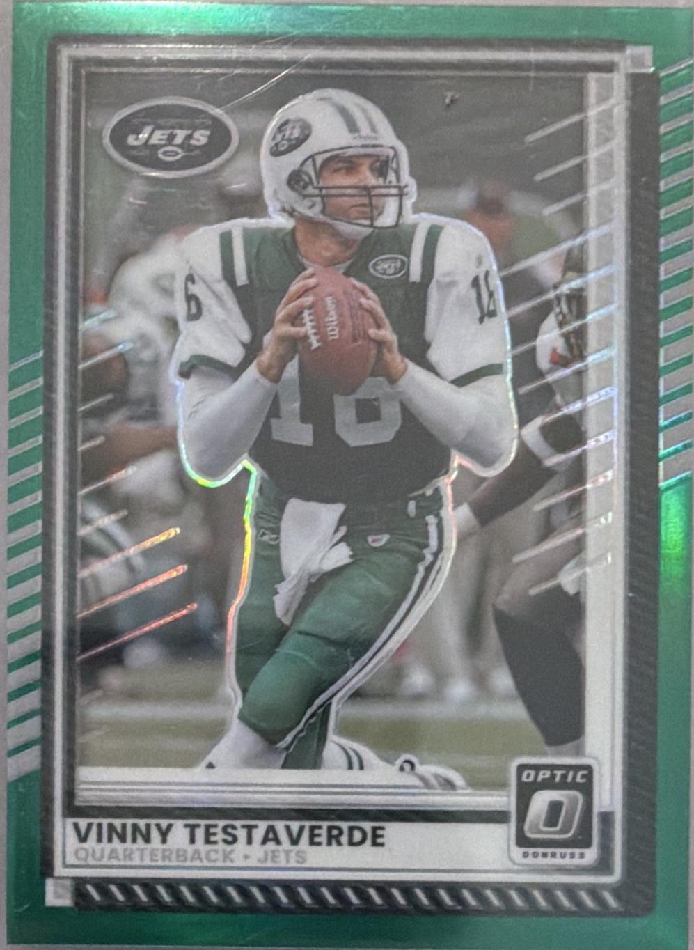 Vinny Testaverde [Green] #159