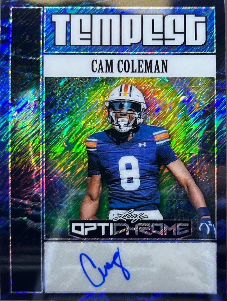 Cam Coleman [Shimmer Blue] #TA-CC1