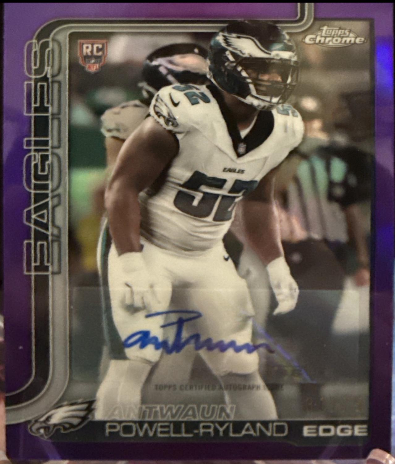 Antwaun Powell-Ryland [Purple Refractor] #RRA-APR