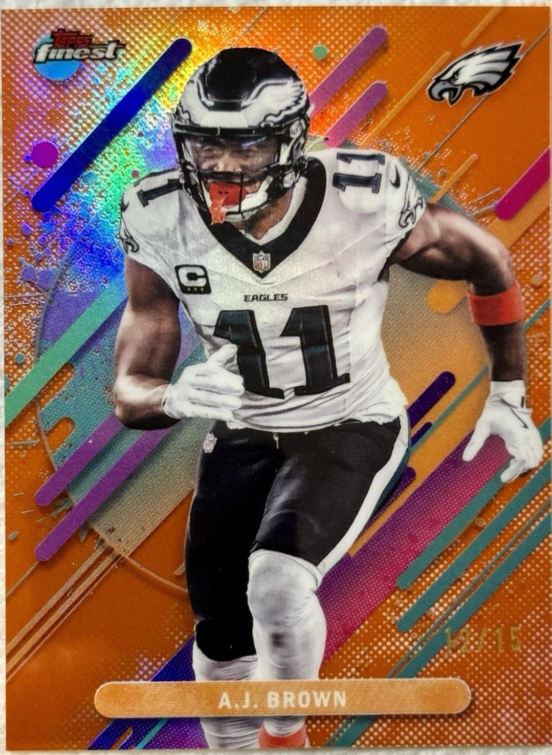 A.J. Brown [Orange Refractor] #265