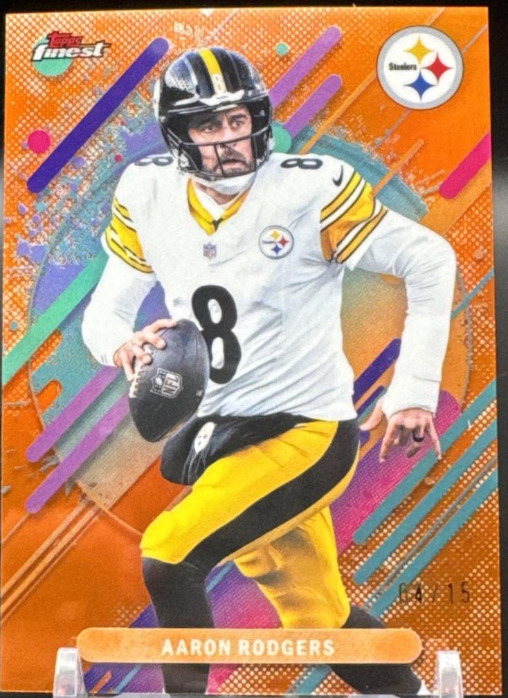 Aaron Rodgers [Orange Refractor] #246