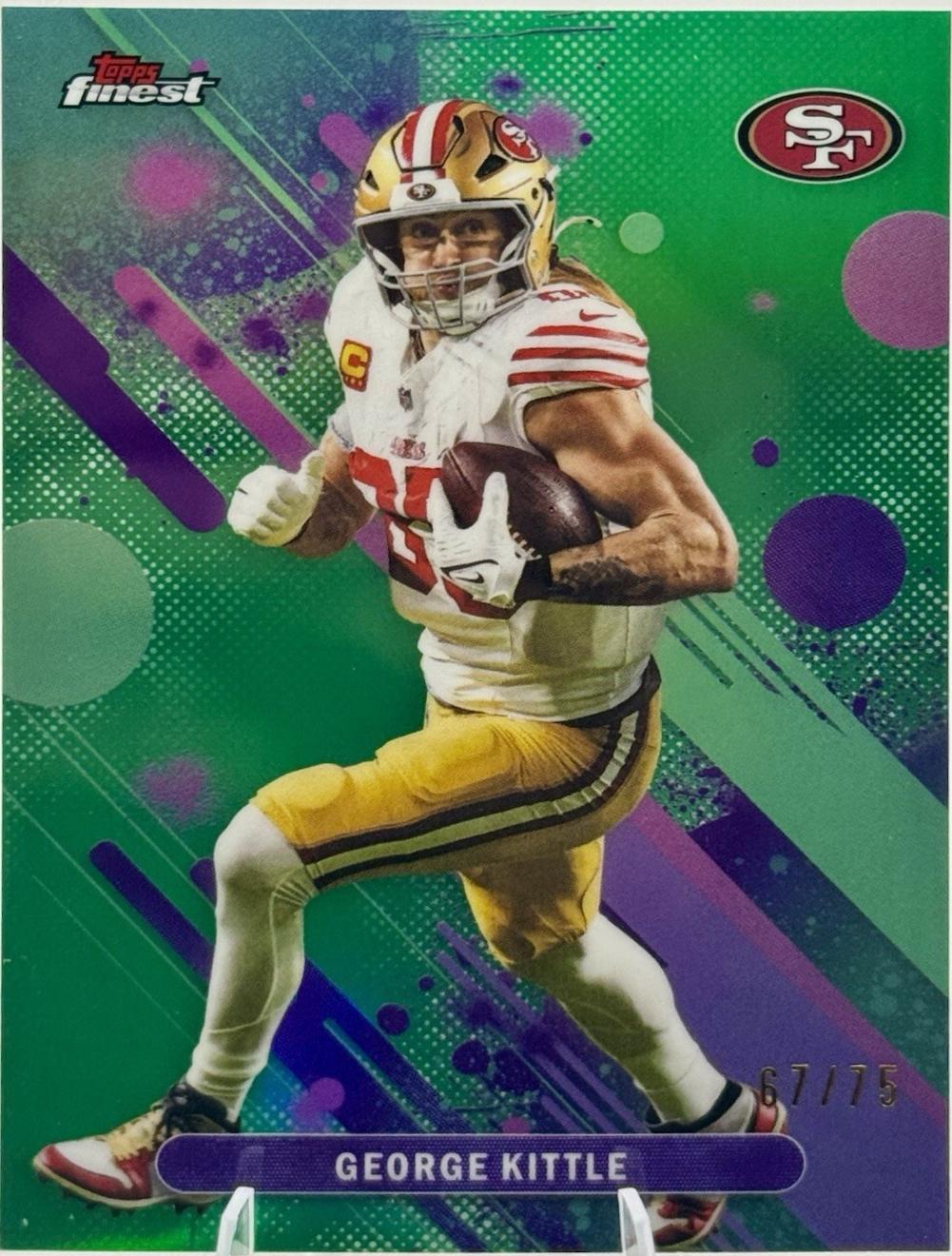 George Kittle [Green Refractor] #96