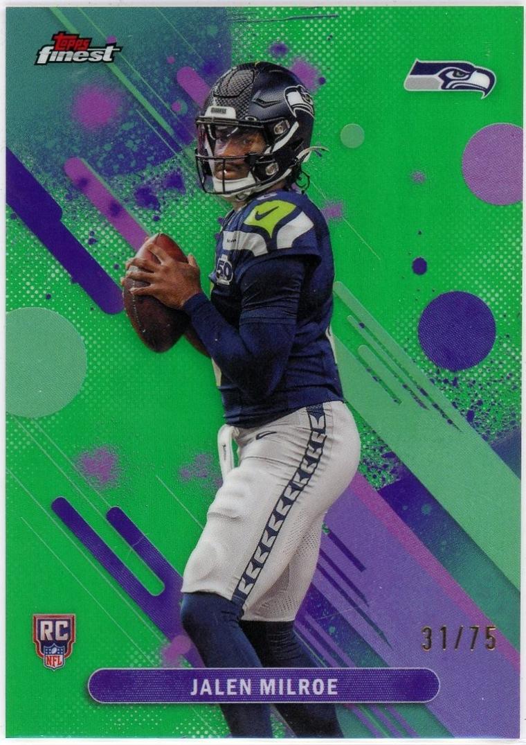 Jalen Milroe [Green Refractor] #4