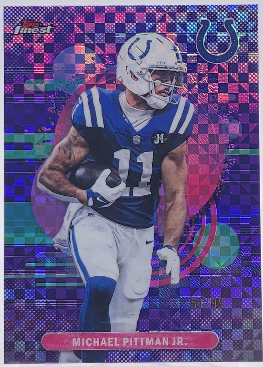 Michael Pittman Jr. [Purple X-Fractor] #166