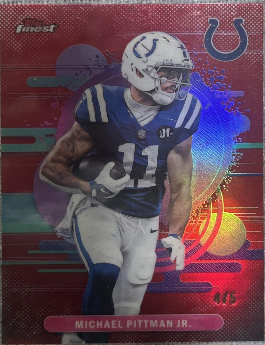 Michael Pittman Jr. [Red Refractor] #166
