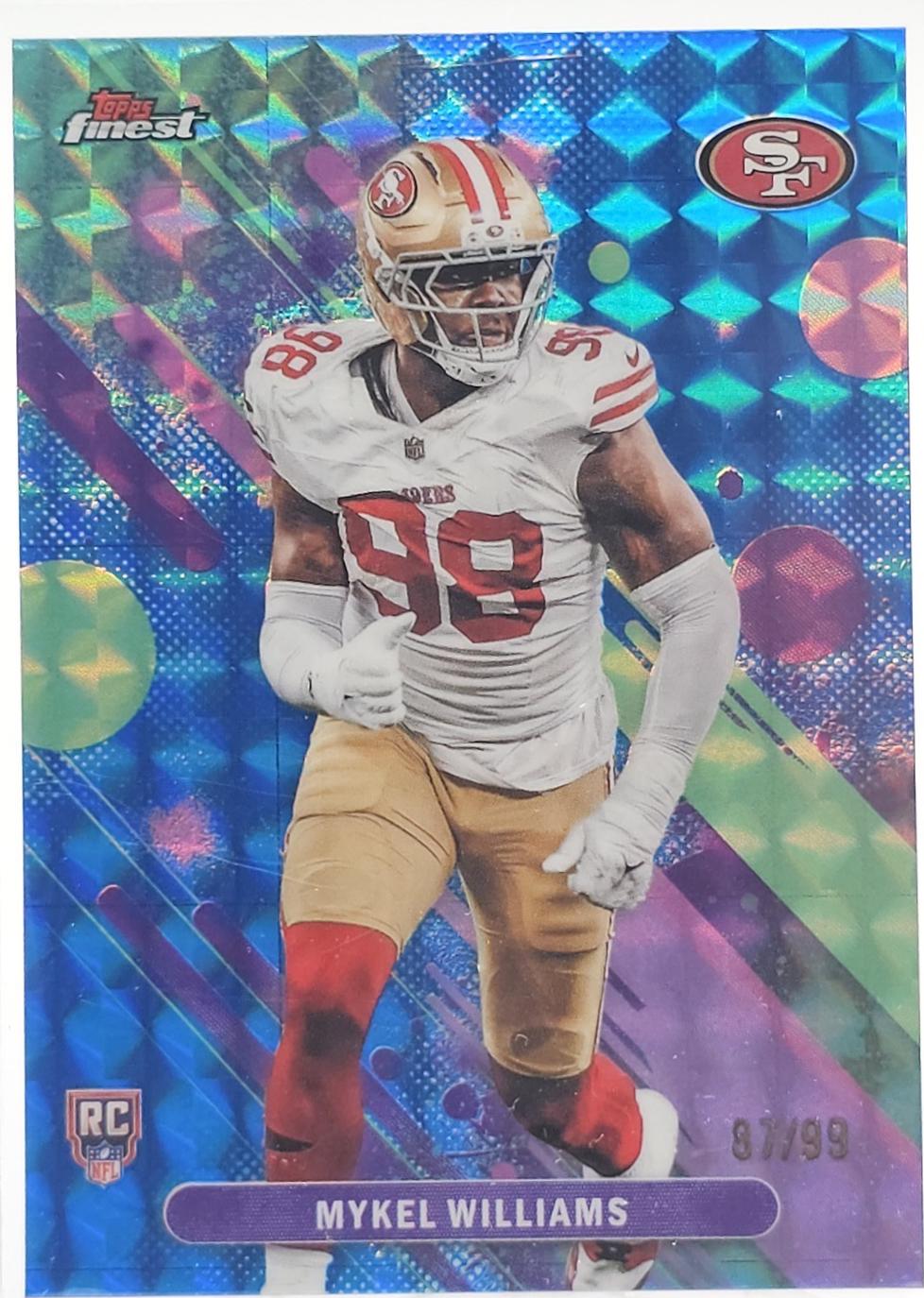 Mykel Williams [Blue Geometric] #38