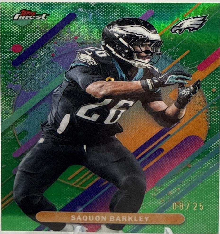 Saquon Barkley [Green Geometric] #255