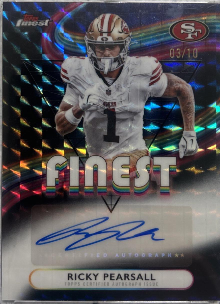 Ricky Pearsall [Black Refractor] #FA-RP