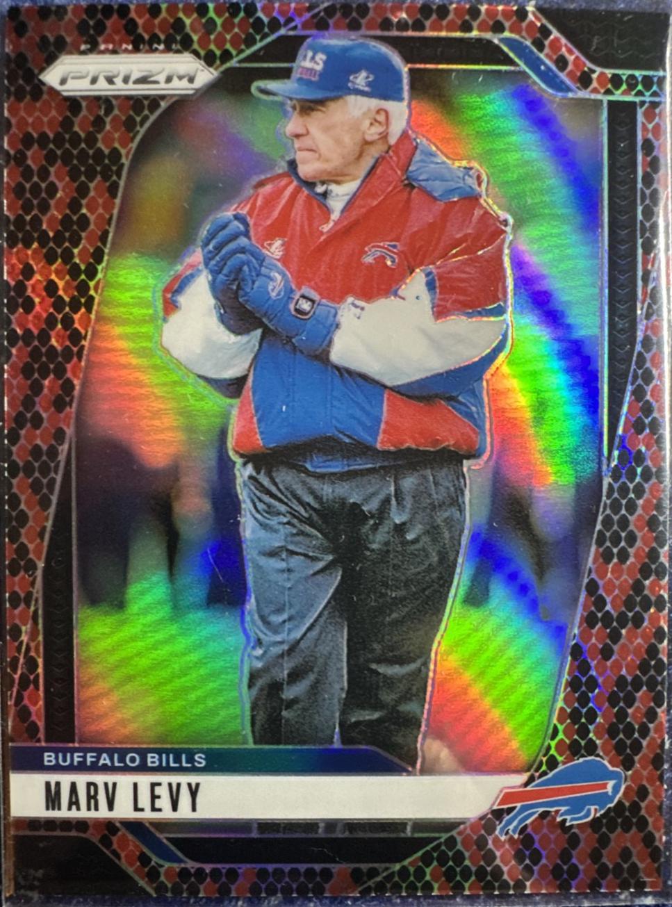 Marv Levy [Snakeskin] #34