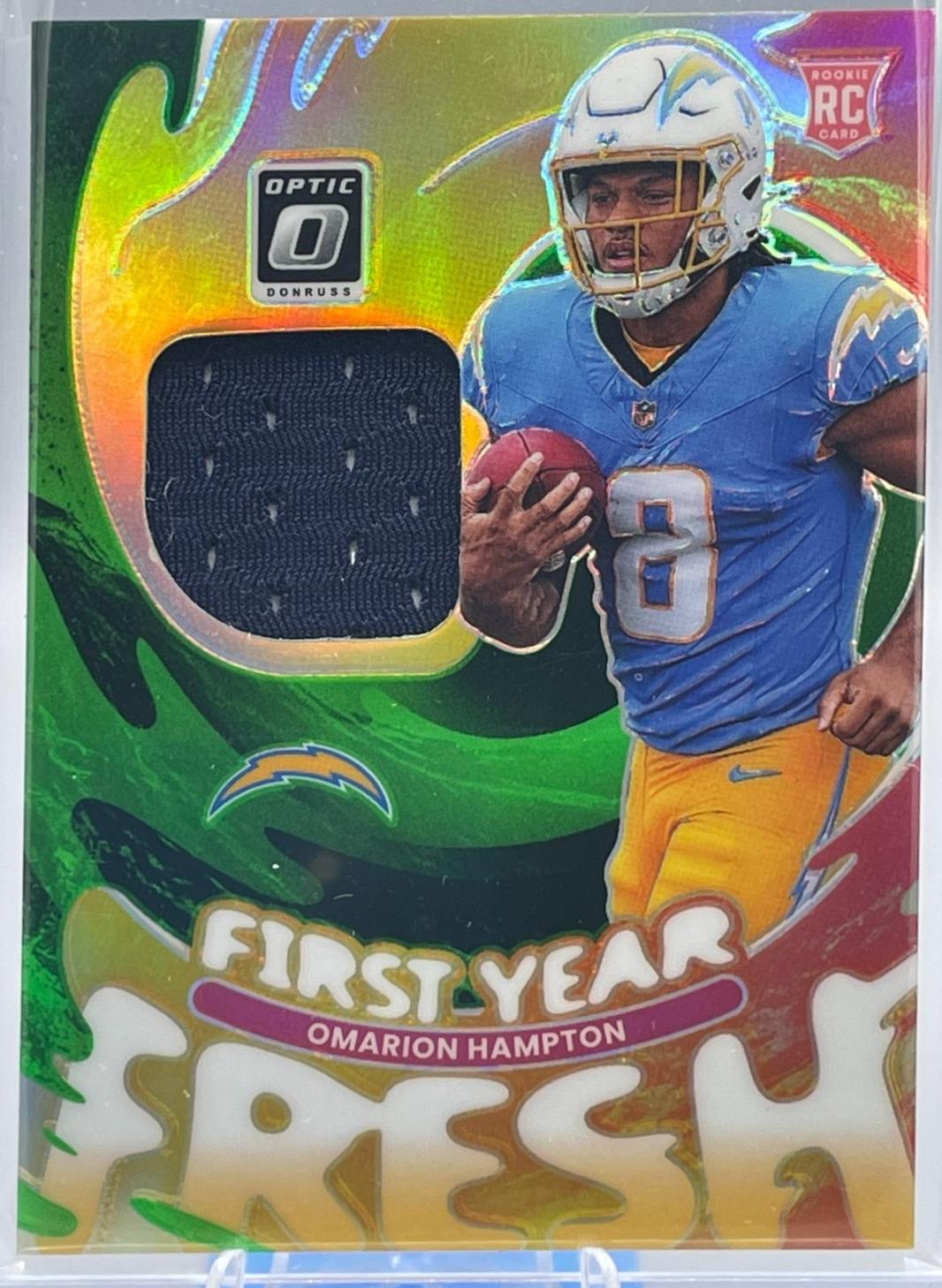 Omarion Hampton [Neon Green] #FYFBH-OHN