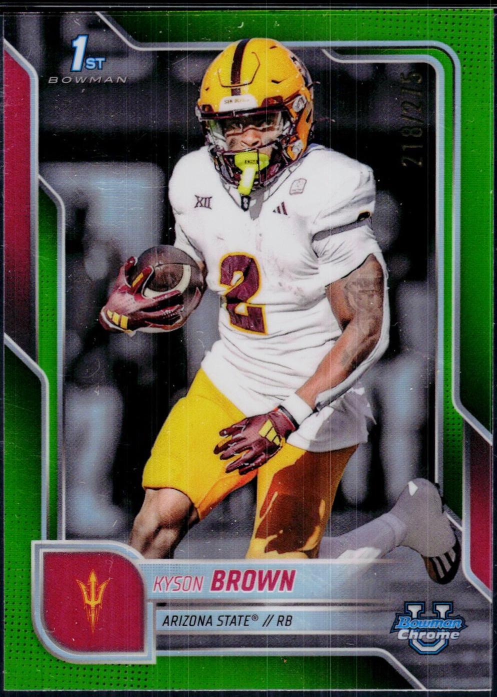 Kyson Brown [Green Refractor] #158