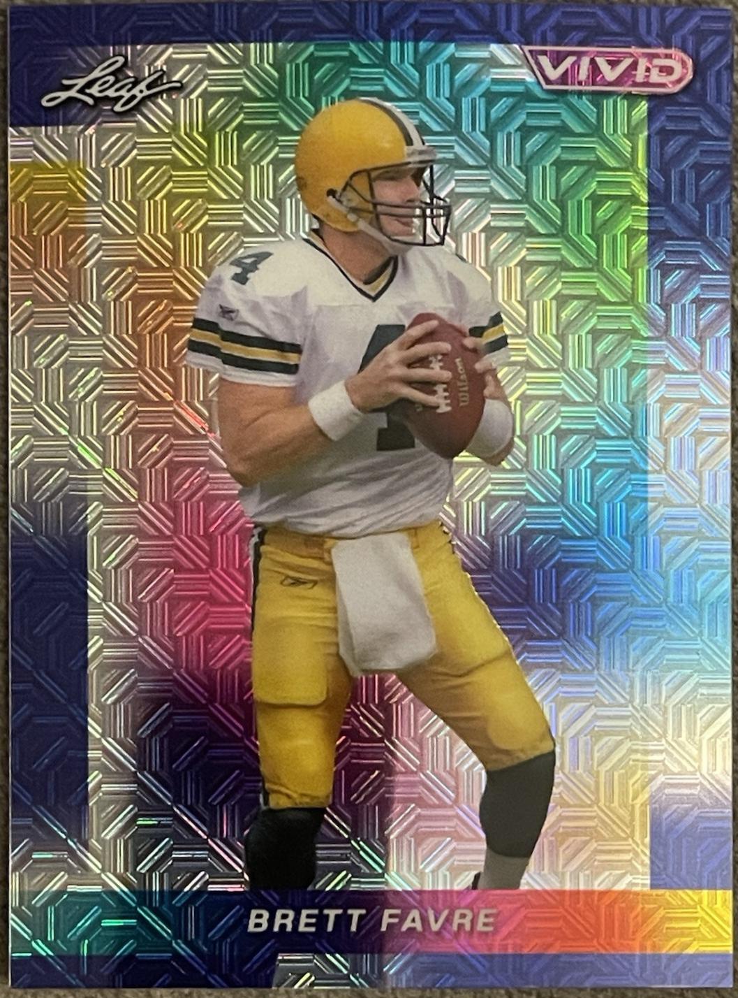 Brett Favre [Navy Blue Mojo] #15