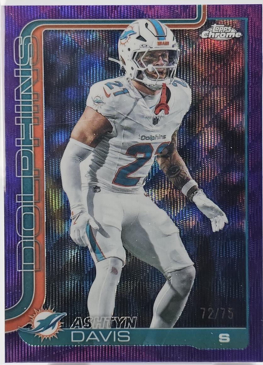 Ashtyn Davis [Purple Wave Refractor] #194