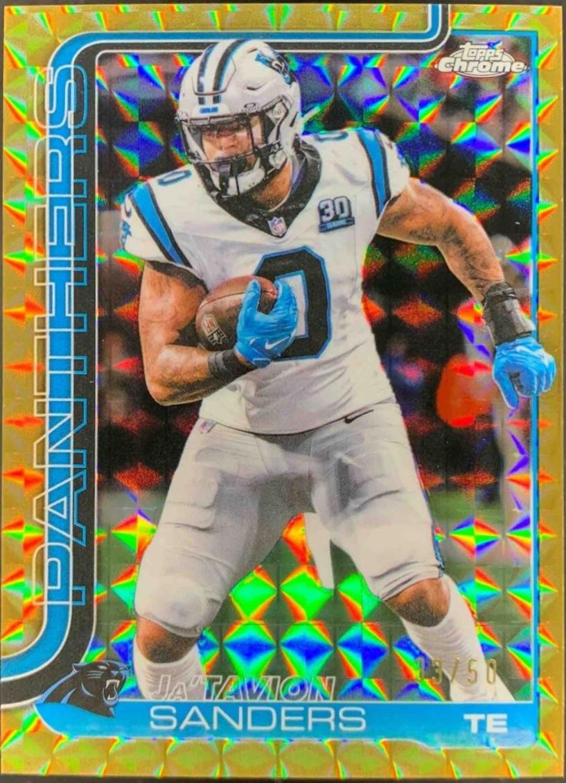 Ja'Tavion Sanders [Gold Geometric Refractor] #45